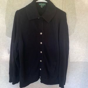 Black Ralph Lauren sweater